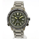 Citizen PROMASTER SKY CB0206-86X Eco-Drive Radio Controlled Green Dial Men Watch