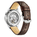 Citizen Mechanical NH9130-17A Automatic Skeleton Champagne Dial Design Men Watch