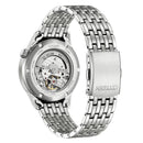 Citizen Mechanical NH9130-84A Automatic Skeleton Silver Dial Design Men Watch