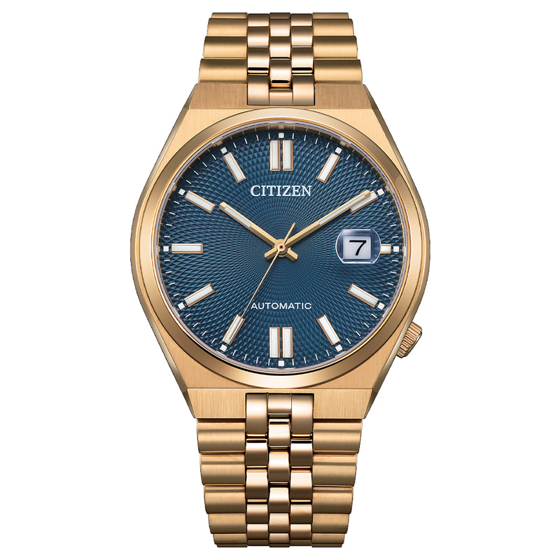 Citizen NK0023-57L Tsuyosa 40 mm Automatic Blue Dial Date Display Men's Watch