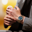 Citizen NK0023-57L Tsuyosa 40 mm Automatic Blue Dial Date Display Men's Watch