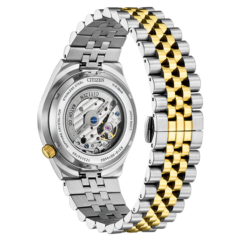 Citizen NK0024-54X Tsuyosa 40 mm Automatic Green Dial Date Display Men's Watch