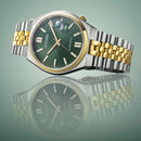 Citizen NK0024-54X Tsuyosa 40 mm Automatic Green Dial Date Display Men's Watch