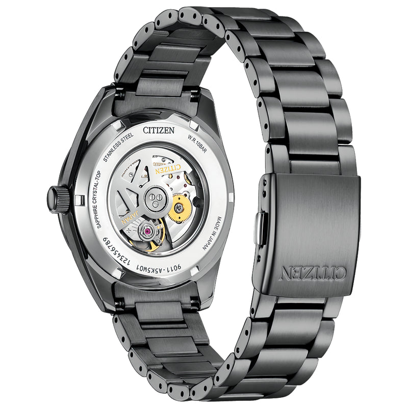 CITIZEN NB1054-58E Night Color Edition Automatic Black Dial Date Display Watch