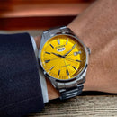 CITIZEN C7 NH8391-51Z Mechanical Automatic Yellow Dial Stainless Steel Men Watch