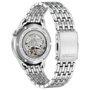 CITIZEN NH9138-82A Automatic Silver Dial Open Heart Stainless Steel Men's Watch