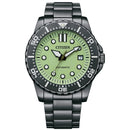 Citizen NJ0177-84X Automatic Luminous Dial Date Display Stainless Steel Watch
