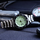 Citizen NJ0177-84X Automatic Luminous Dial Date Display Stainless Steel Watch