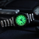 Citizen NJ0177-84X Automatic Luminous Dial Date Display Stainless Steel Watch