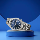 Citizen NJ0200-50M Tsuyosa 37 mm Automatic Blue Dial Date Display Men's Watch