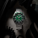 CITIZEN PROMASTER BN0269-50W Eco-Drive Green Dial Date Display 20ATM Diver Watch