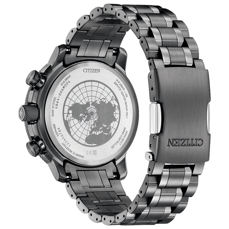 CITIZEN Promaster Sky BY3005-56G Radio-Controlled Black Dial World Time Watch