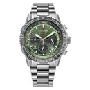 Citizen Promaster Navihawk CA4664-60W ｜光動能｜計時秒錶｜不鏽鋼｜飛行錶