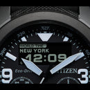 CITIZEN PROMASTER JV1007-07E Black Dial Chronograph Analog-Digital 20ATM Watch