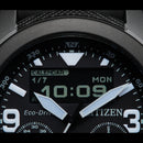 CITIZEN PROMASTER JV1007-07E Black Dial Chronograph Analog-Digital 20ATM Watch