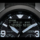 CITIZEN PROMASTER JV1007-07E Black Dial Chronograph Analog-Digital 20ATM Watch