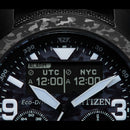 CITIZEN PROMASTER JV1008-63E 35週年限量版 Gray Dial Chronograph Analog-Digital Limited Watch