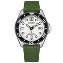 CITIZEN PROMASTER BN0265-00A Eco-Drive White Dial Date Display 20ATM Diver Watch