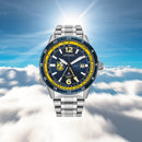 CITIZEN PROMASTER SKY NB6044-54L Automatic GMT Blue Dial Date Watch Limited 1800