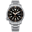 CITIZEN Promaster Marine NY0160-66E Automatic Black Dial Day Date Display Watch