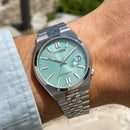 Citizen NK0030-51X Tsuyosa 60 37mm Automatic Green Dial Date Display Men Watch