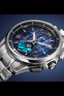 CITIZEN ATTESA BY1000-51L Dear系列 光動能超級鈦金屬 Duratect萬年曆電波時計月相世界時間限量版 2200隻