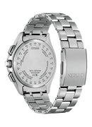 CITIZEN ATTESA BY1000-51L Dear系列 光動能超級鈦金屬 Duratect萬年曆電波時計月相世界時間限量版 2200隻