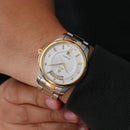 Ernest Borel Braque Collection Automatic Silver Dial Date Display Men's Watch