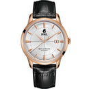 Ernest Borel Retro Collection Automatic Silver White Dial Date Display Men Watch