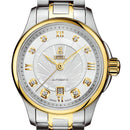 Ernest Borel Braque Collection Automatic Silver Dial Date Display Women's Watch