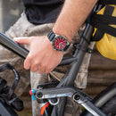 Luminox XS.3135 Pacific Diver Red Dial Date Display 200M Rubber Strap Men Watch