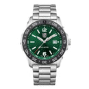 Luminox XS.3137 Pacific Diver Green Dial Date Display Stainless Steel 200M Watch