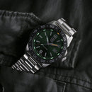 Luminox XS.3137 Pacific Diver Green Dial Date Display Stainless Steel 200M Watch
