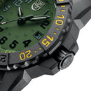 Luminox XS.3517.NSF Navy Seal Foundation Green Dial Date Display Driver Watch