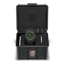 Luminox XS.3517.NSF Navy Seal Foundation Green Dial Date Display Driver Watch