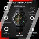 Luminox XS.3813.L Master Carbon Seal Green Dial Date Display 300M Driver Watch