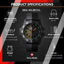 Luminox XS.3813.L Master Carbon Seal Green Dial Date Display 300M Driver Watch