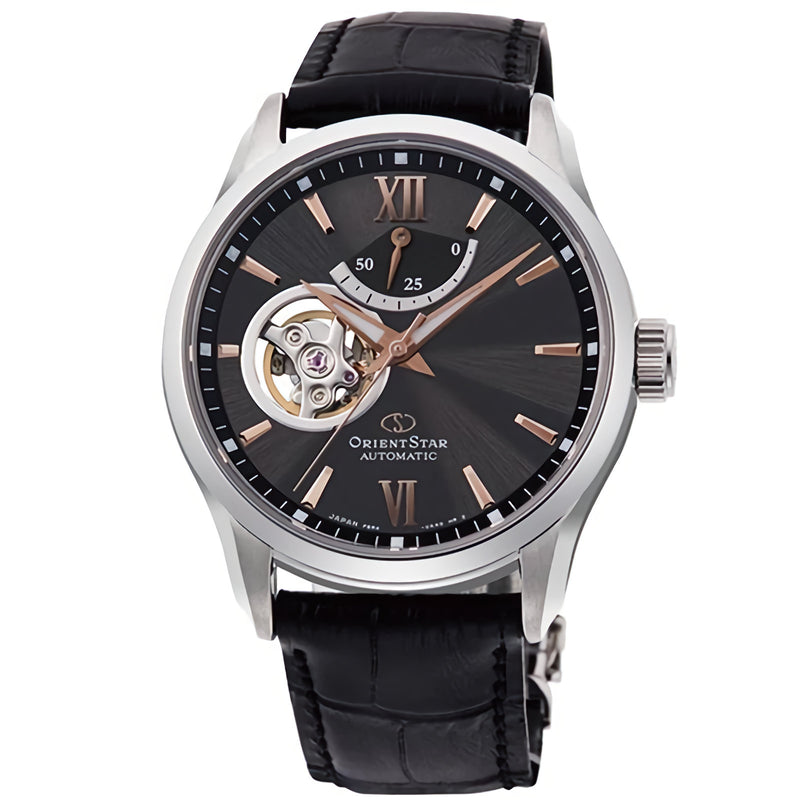 ORIENT STAR RK-AT0007N Automatic Gray Semi Skeleton Dial