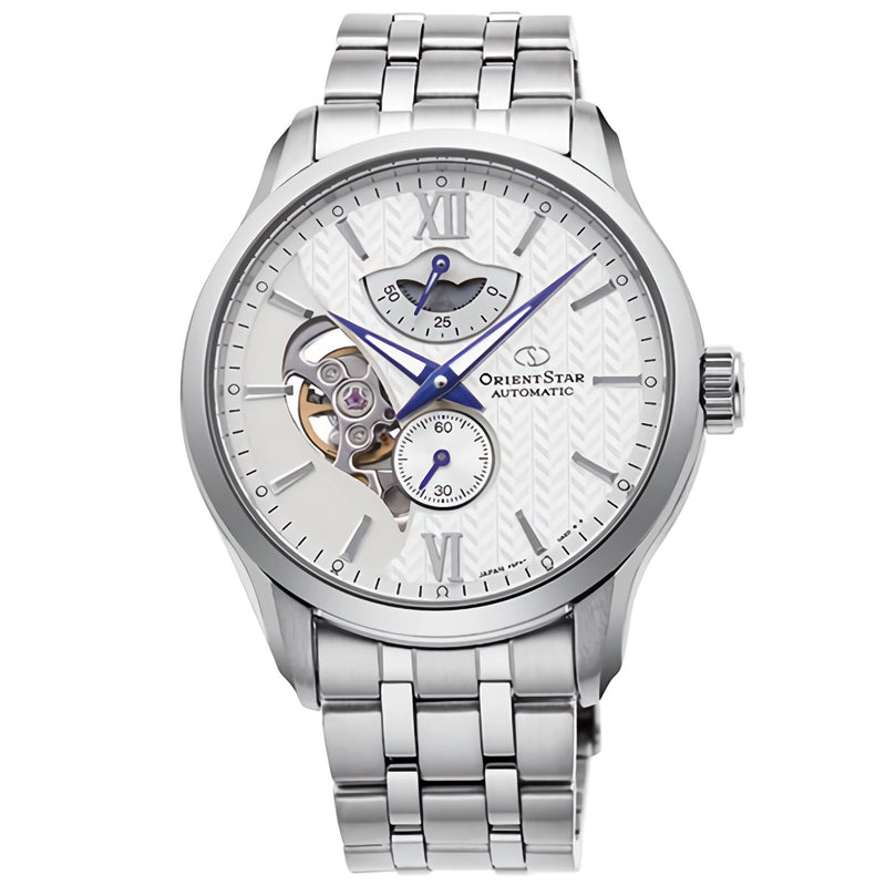 ORIENT STAR東方星 Contemporary Layered Skeleton RK-AV0B01S Automatic White Dial Watch