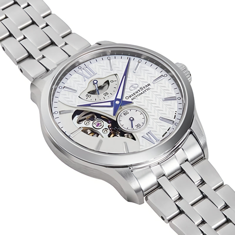 ORIENT STAR東方星 Contemporary Layered Skeleton RK-AV0B01S Automatic White Dial Watch
