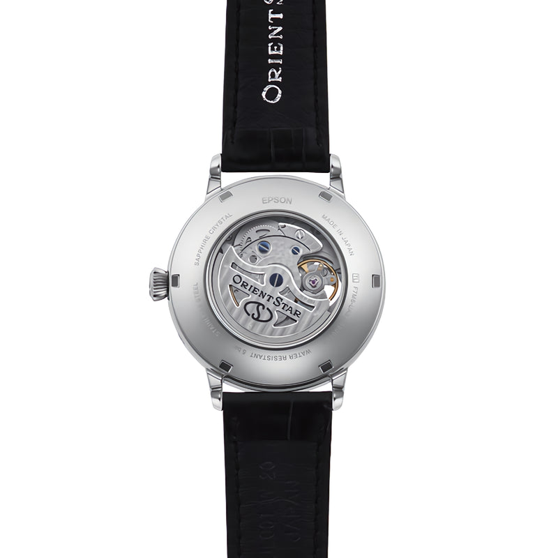 ORIENT STAR東方星 Mechanical Moon Phase Open Heart 公開心 RK-AY0101S White Dial Watch JAPAN