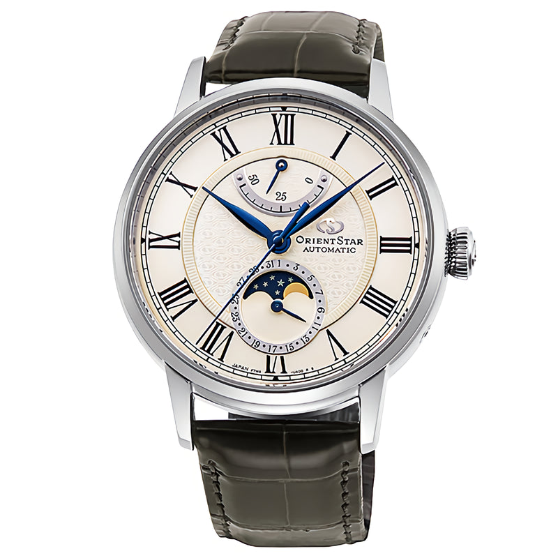 ORIENT STAR 東方星 RK-AY0108S Mechanical Moon Phase 70th Anniversary 70周年限量版 White Dial Watch