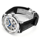 ORIENT STAR F8 Skeleton RK-AZ0002S Mechanical Automatic Silver Dial Watch JAPAN