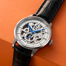 ORIENT STAR F8 Skeleton RK-AZ0002S Mechanical Automatic Silver Dial Watch JAPAN