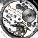 ORIENT STAR F8 Skeleton RK-AZ0002S Mechanical Automatic Silver Dial Watch JAPAN