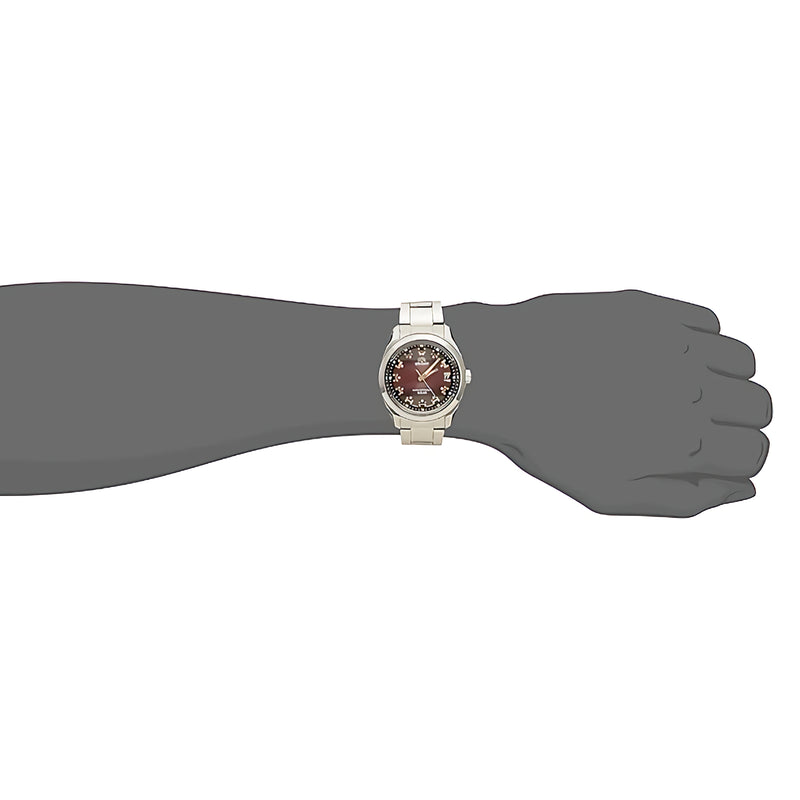 ORIENT Contemporary Neo 70 WV0081SE Solar Quartz Red Dial Stainless Steel Watch