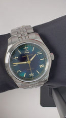 SAN MARTIN SN0144-CG Miyota 90S5 Automatic Sunburst Jianzhan Dial 39mm Gada Watch