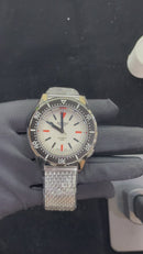 SQUALE 鯊魚仔 1521 Full Luminous Militaire Mesh 1521FUMIWT.ME20 光身錶殼 500m防水 瑞士製造 潛水錶