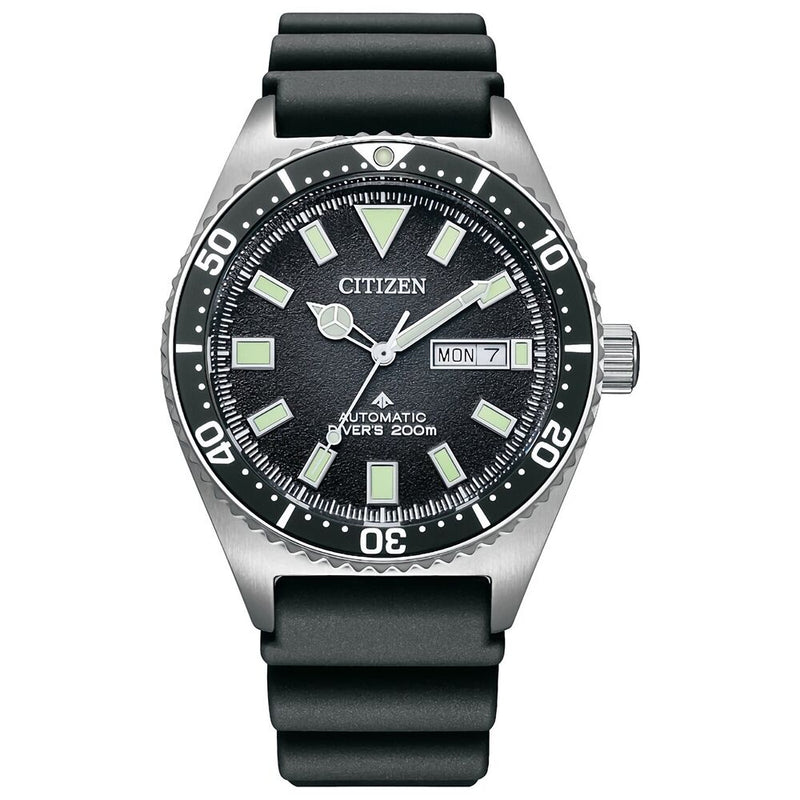 Citizen Promaster NY0120-01E Automatic Black Dial Day Date Display Diver Watch