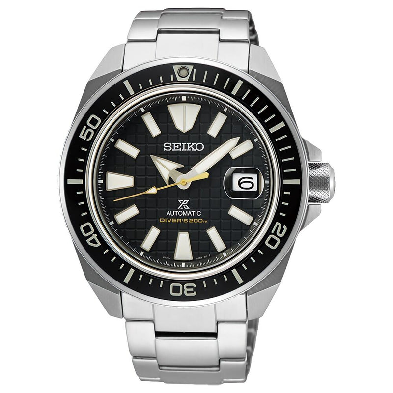 SEIKO Prospex Sea King Samurai SRPE35K1 Automatic Black Dial 43.8mm Diver Watch